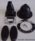 Rat Rod Gear Shift & Emergency Brake Boots & Bezel Kit