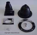 1928-1931 Ford Model A Gear Shift Emerg Boots Bezels 4P