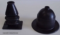 1928-1931 Ford Model A Rubber Gear Shift & Emerg Boots