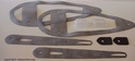 1942-46 Chevrolet GMC truck Park Light Lens Gasket Kit - 8 Pieces
