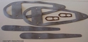 1941 Chevrolet Truck Headlight - Park Light Gasket Kit - 6 Pieces