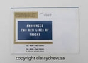 1937 Chevrolet 1 Ton & 3/4 Ton Trucks Brochure