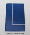 1935 Chevrolet Trucks Owner/ Shop Manual