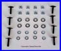 1929-38 Chevrolet Running Board Bolt Kit - 32PC