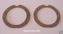 1939 Chevrolet Car Tail Light Cork Gaskets - PAIR