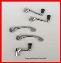 1939 Chevrolet Truck KIT - 2 Door Handles, 2 Window Cranks, 1 Windshield Crank