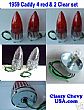 1959 Cadillac 4 Red and 2 Clear Tail Lights