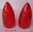 1959 Cadillac Red Tail Light LENSES ONLY - Pair