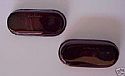 1940 Chevrolet Car Red Glass Tail Light Lense