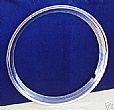 16" Stainless Steel Ribbed Beauty Trim Rings - Set of 4