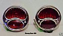 Ford Model A Deluxe Tail Light Assembly Red/Red