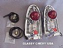1956 Chevy Tail Light Housings Kit