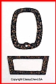 1940-53 Chevrolet Truck Tail Lamp & License Lens Gasket Set - #215/218