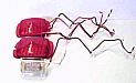 1940-53 Chevrolet LED Tail Lights & Back Up Light - 3 Pieces