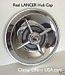 14" Chromed Steel Lancer Hub Caps - Set of 4