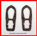 1941 Chevrolet Truck Park Light Lens Gaskets - PAIR - #208-41