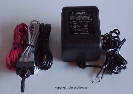 Automotive 12 Volt Plug and Switch Test Device