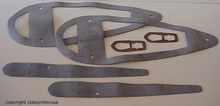 1941 Chevrolet Truck Headlight - Park Light Gasket Kit - 6 Pieces