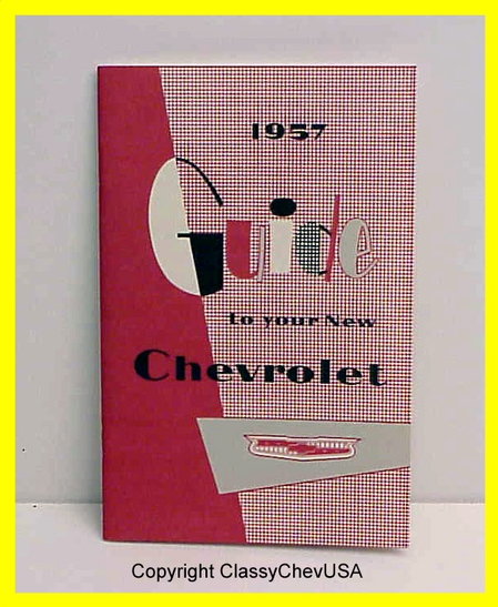 1957 "Guide to Your New Chevrolet" Manual