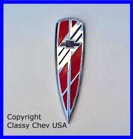 1941-46 Chevrolet Truck Grill Emblem - 1 PC