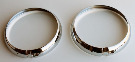 1937 38 39 40 Chevrolet Chevy Truck Headlight Bezels - PAIR 79 chevy truck windshield wiper wiring 