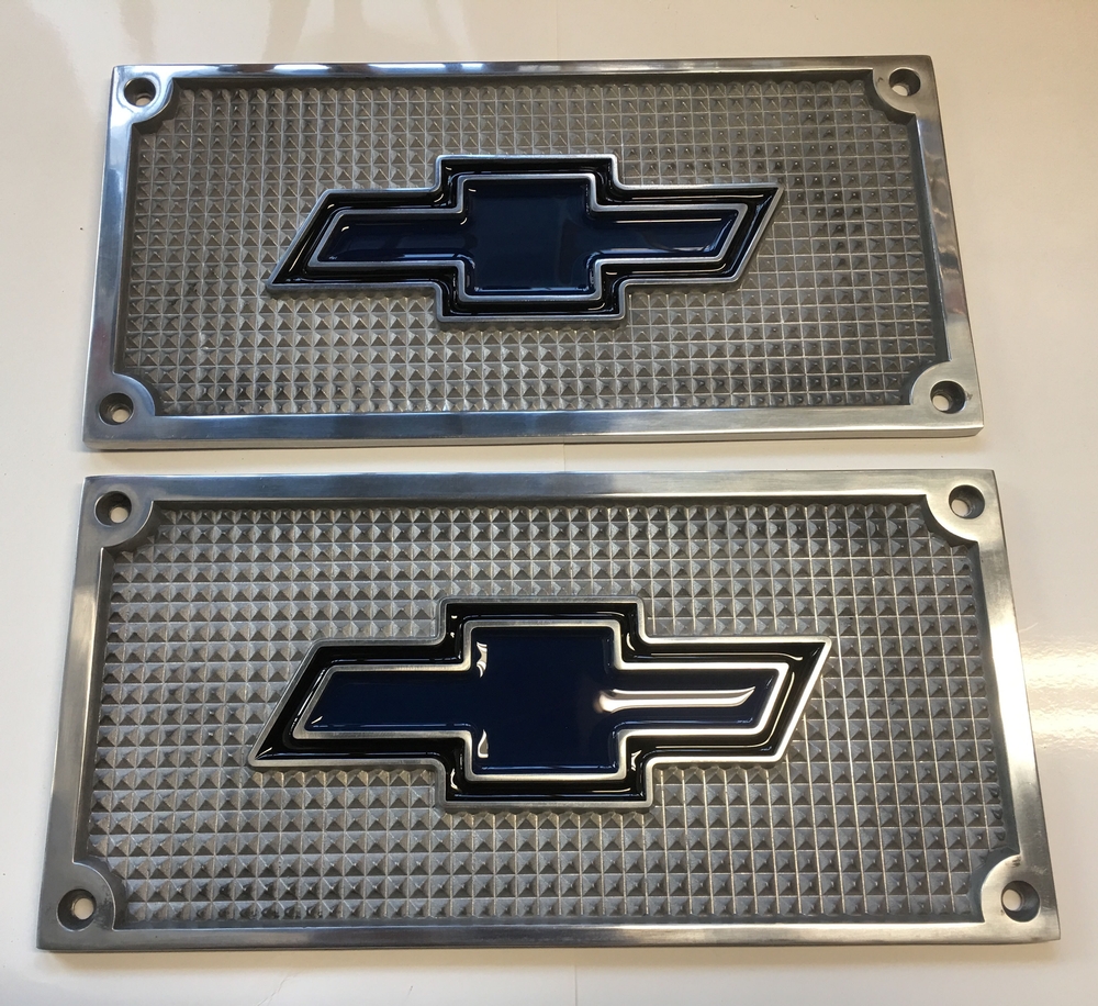 Chevrolet Chevy Car Truck Running Board STEP PLATES Aluminum Parts