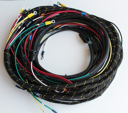 1934 35 36 37 38 39 Chevrolet Truck Wiring Harness w Generator & Voltage Regulation - ELW-3439