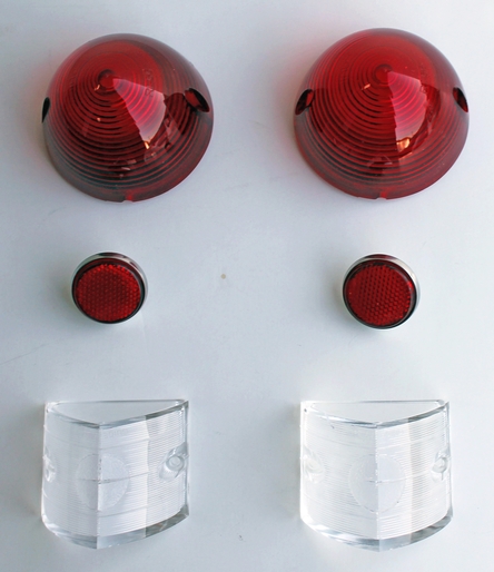 1956 Chevy Chevrolet 56 Bel Air Tail Light Lens Classic ... 1956 chevy bel air tail lights wiring 