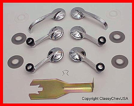 1949-50 Chevrolet Chevy Car 2 Door Interior Door Handle ... 1956 chevy bel air tail lights wiring 