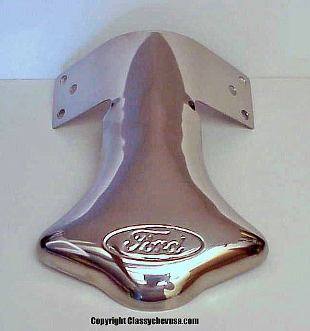Ford Oval Logo Exhaust Deflector Tip - SINGLE