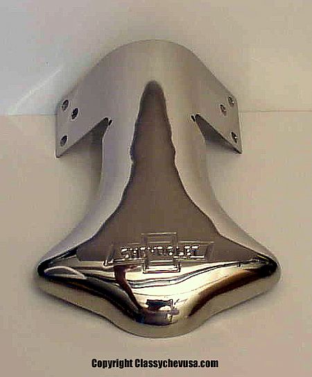 Chevrolet Bowtie Exhaust Deflector Tip - SINGLE