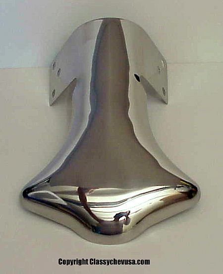 Plain Exhaust Deflector Tip - SINGLE